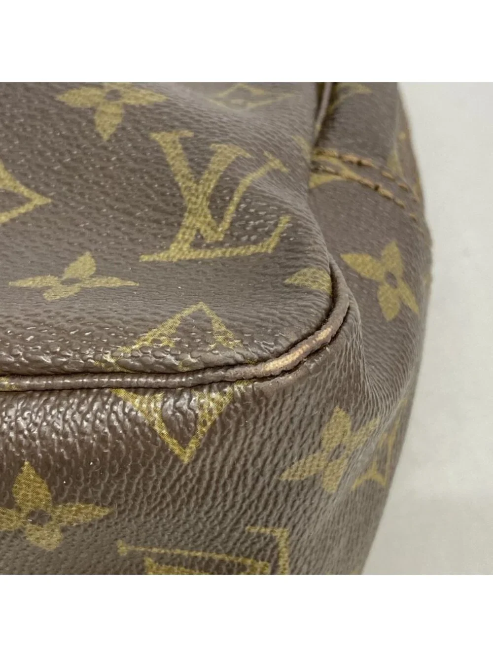 Louis Vuitton Pouch Monogram Trousse Toilet 28 Brown